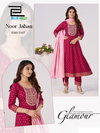 Noor Jahan By Blue Hills Rayon Kurti With Bottom Dupatta Wholesalers In Surat
